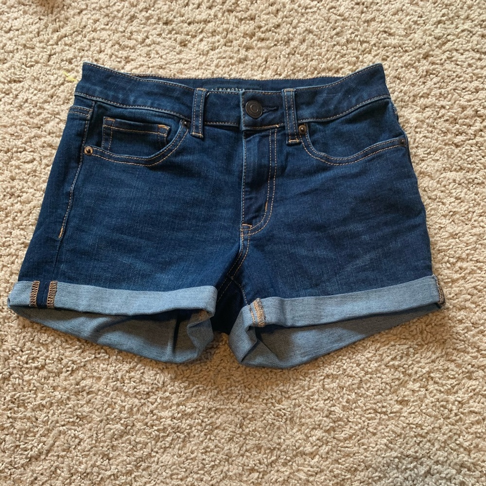 Denim Aeropostale shorts
